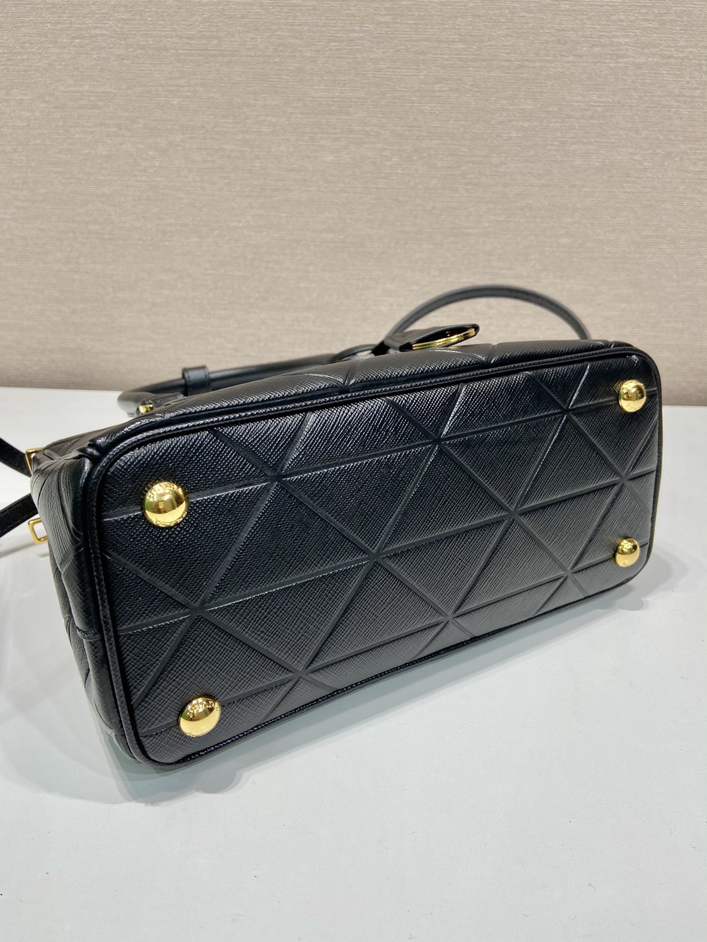 small Pra*a galleria saffiano leather bag