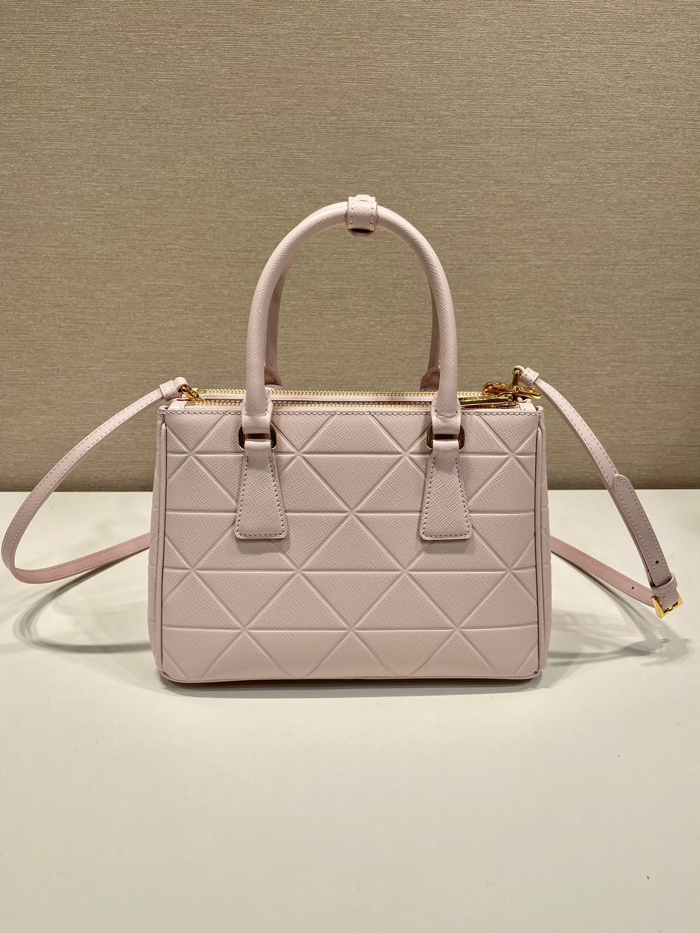 small Pra*a galleria saffiano leather bag