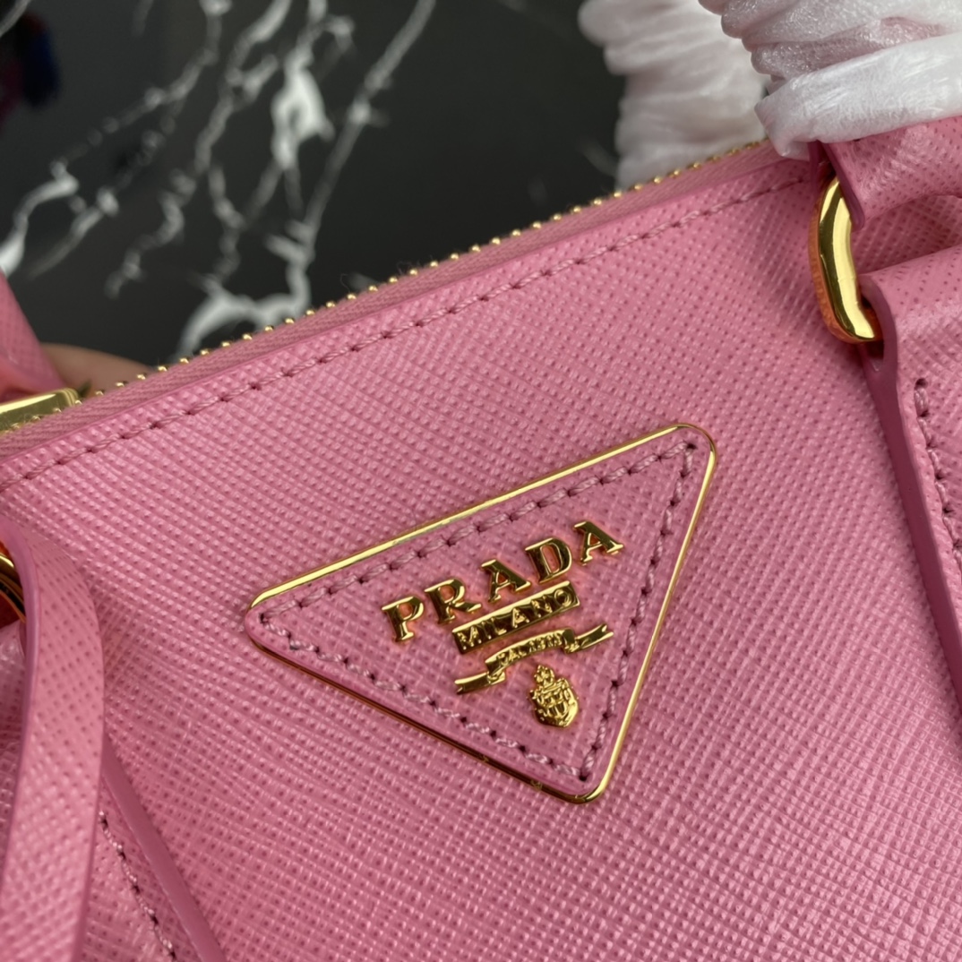 Pra*a galleria saffiano leather mini-bag