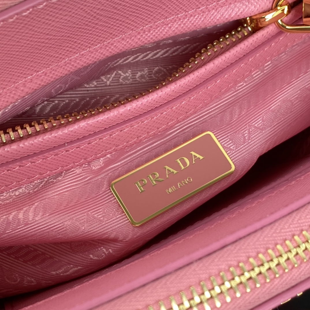 Pra*a galleria saffiano leather mini-bag