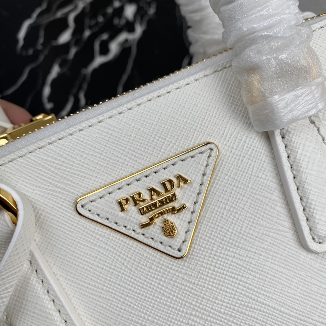 Pra*a galleria saffiano leather mini-bag