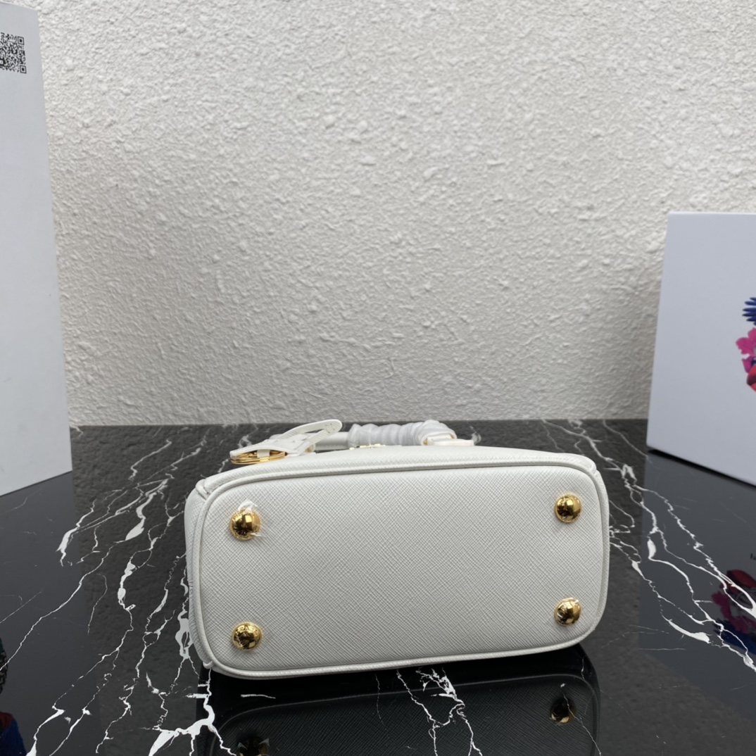 Pra*a galleria saffiano leather mini-bag