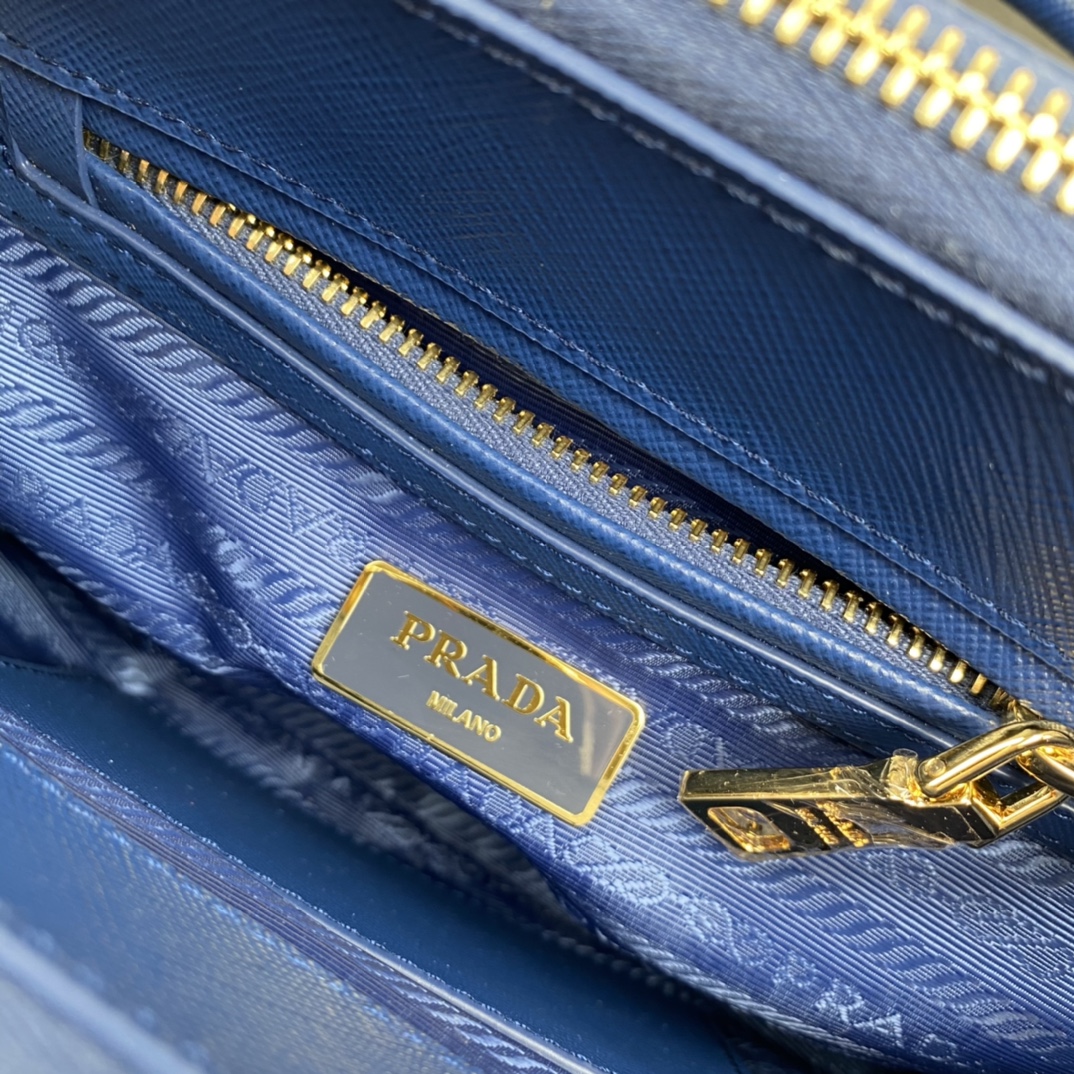 Pra*a galleria saffiano leather mini-bag