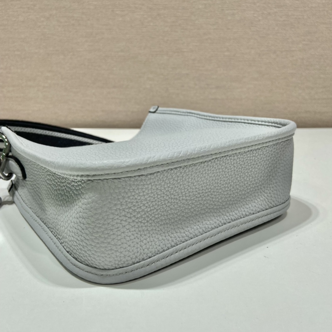 Pra*a leather mini shoulder bag
