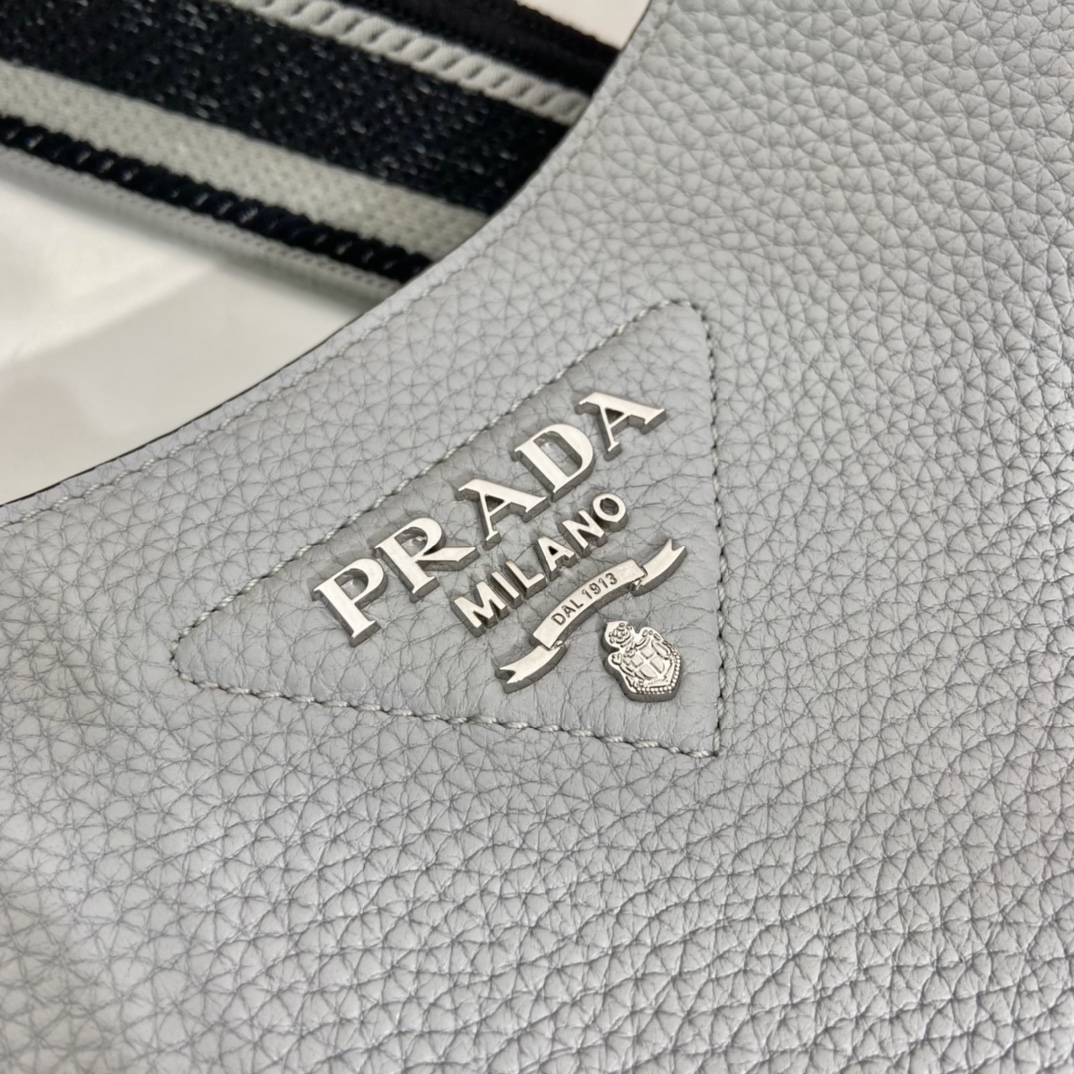 Pra*a leather mini shoulder bag