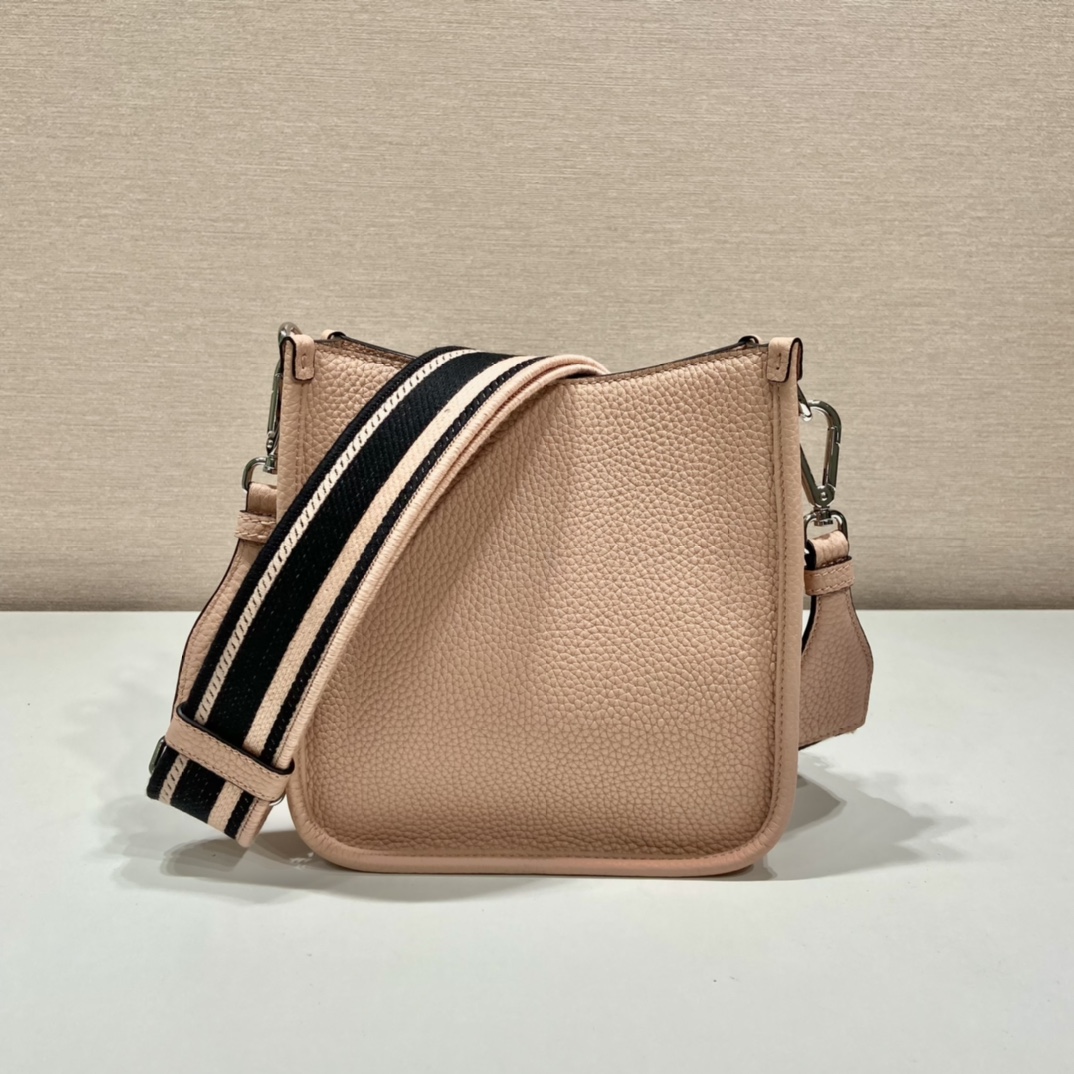 Pra*a leather mini shoulder bag
