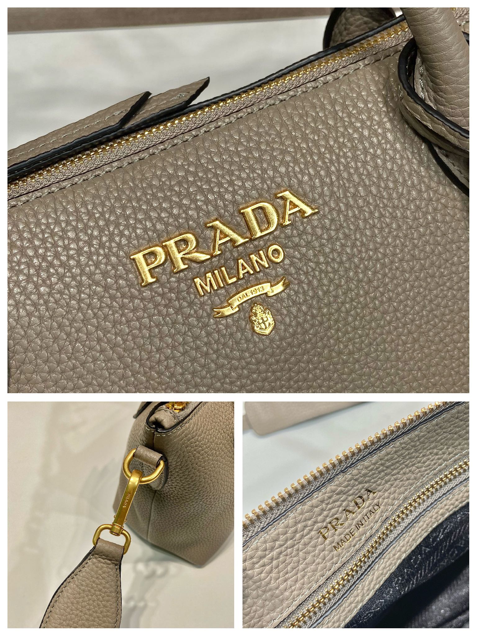 Pra*a leather bag