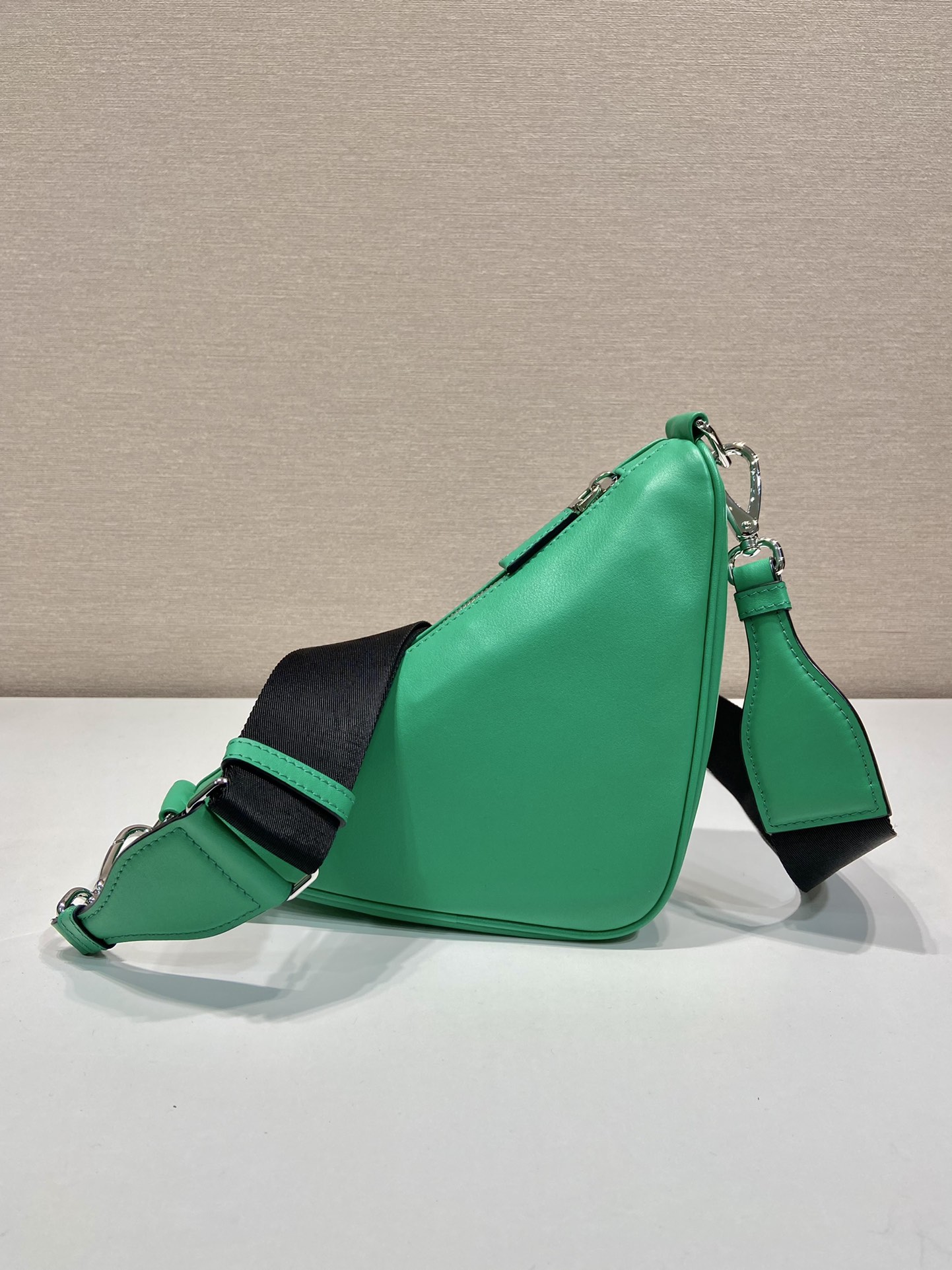 saffiano Pra*a triangle bag