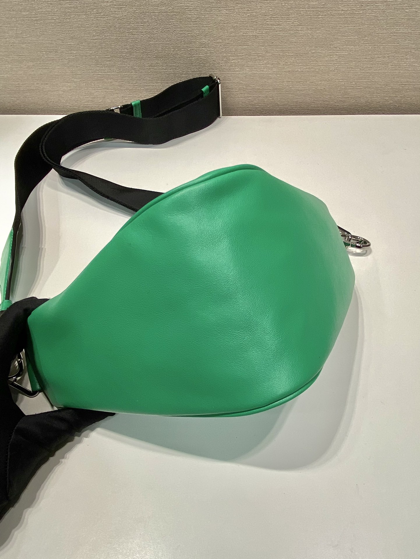 saffiano Pra*a triangle bag