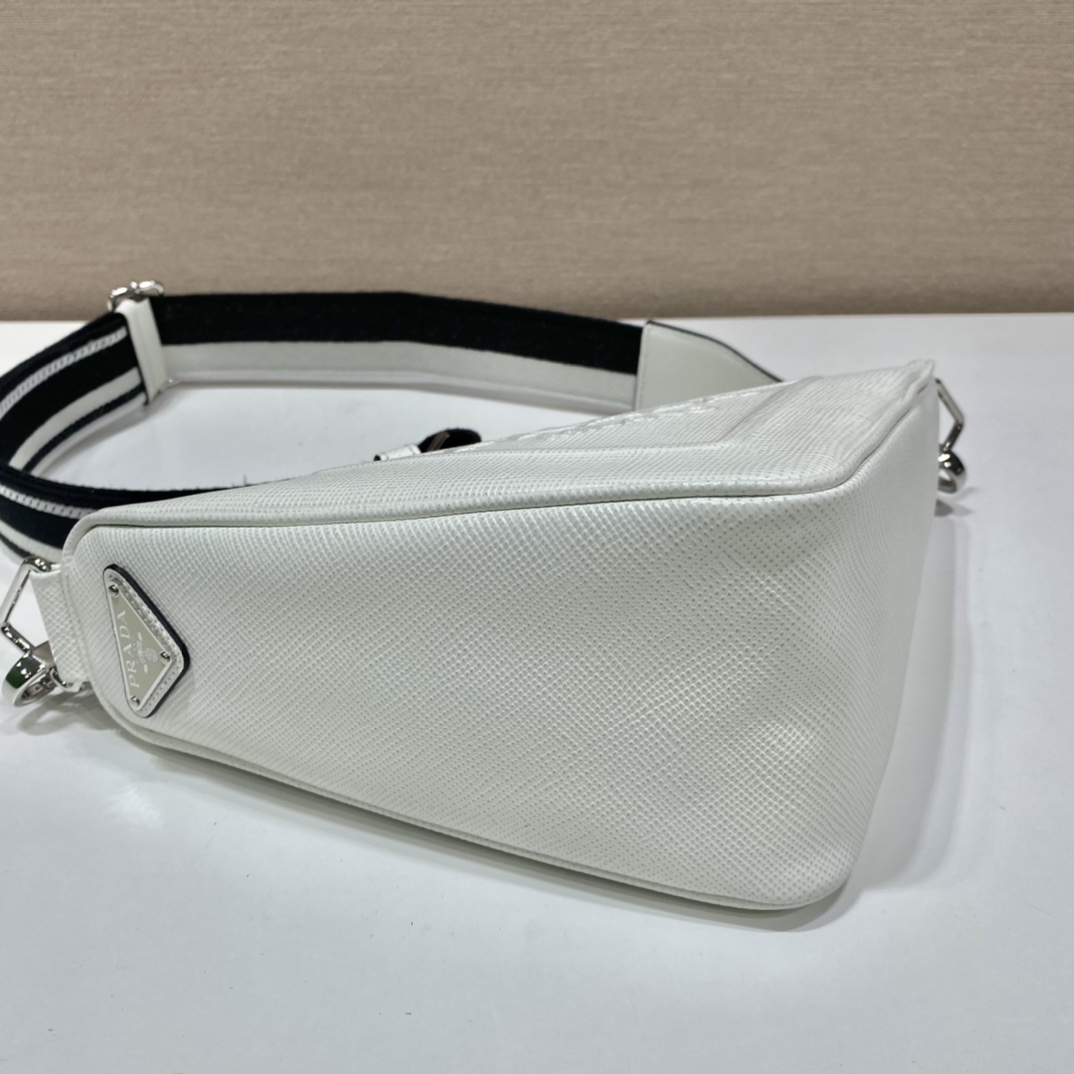 saffiano Pra*a triangle bag