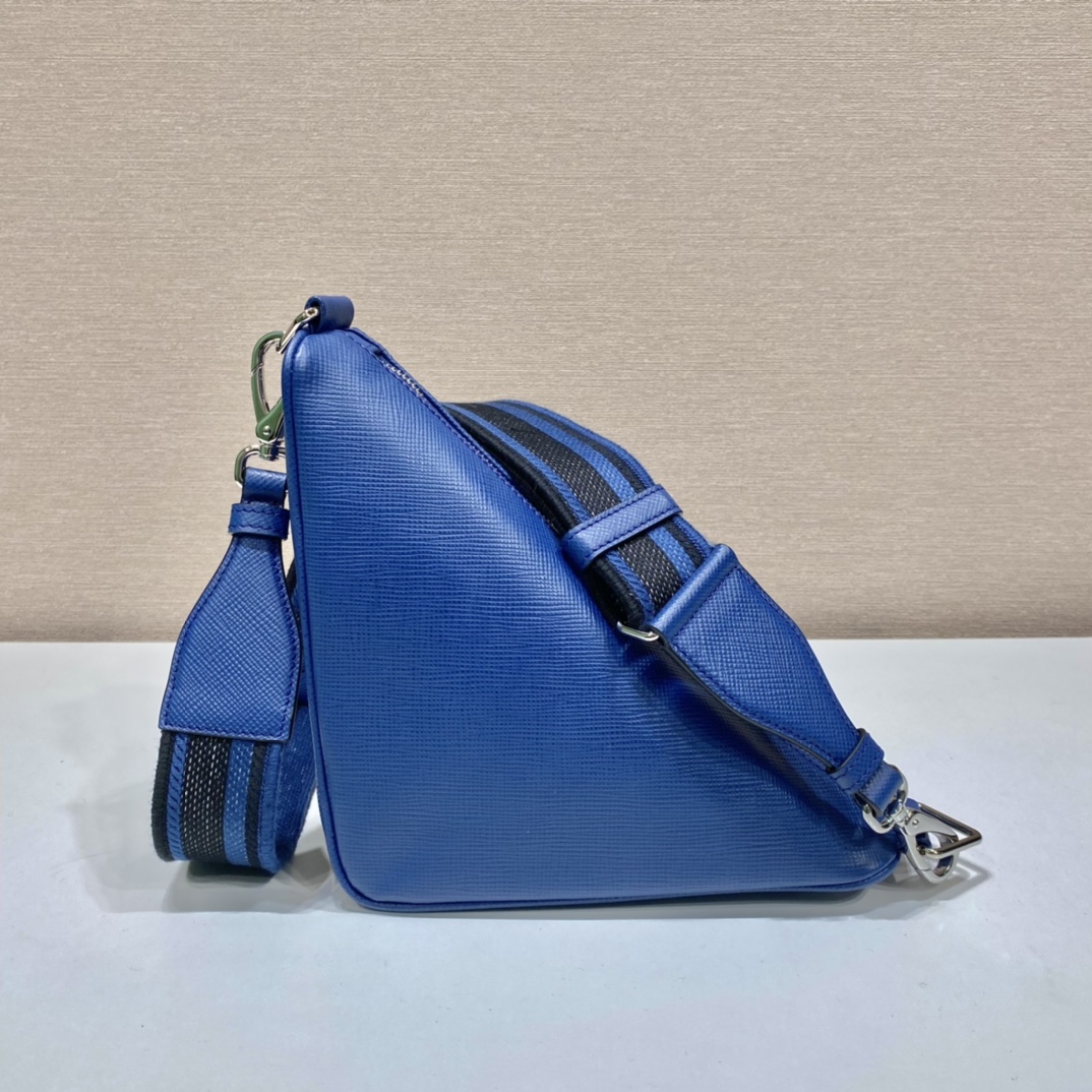 saffiano Pra*a triangle bag