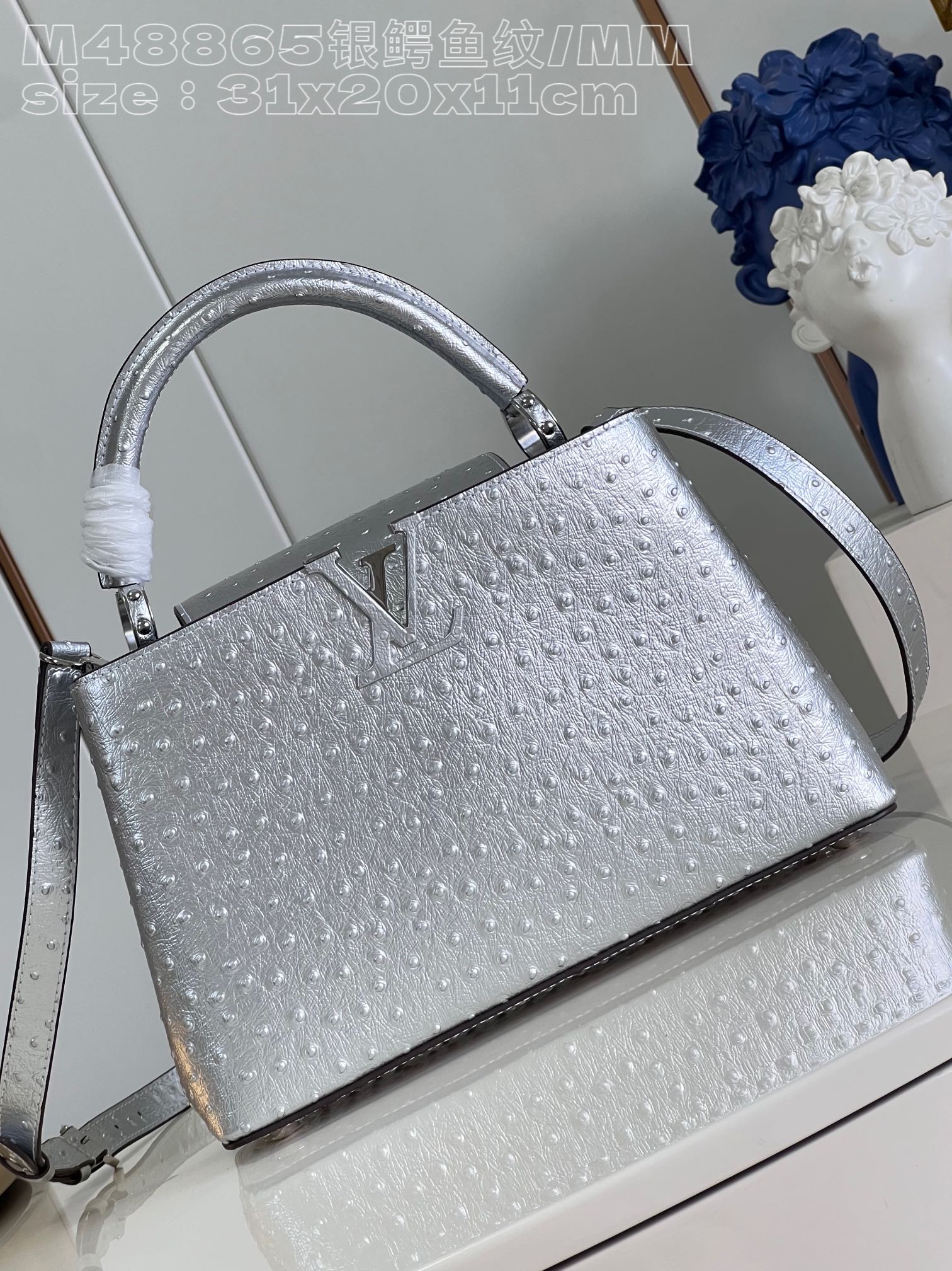 l**is V*t*n capucines mm medium  handbag