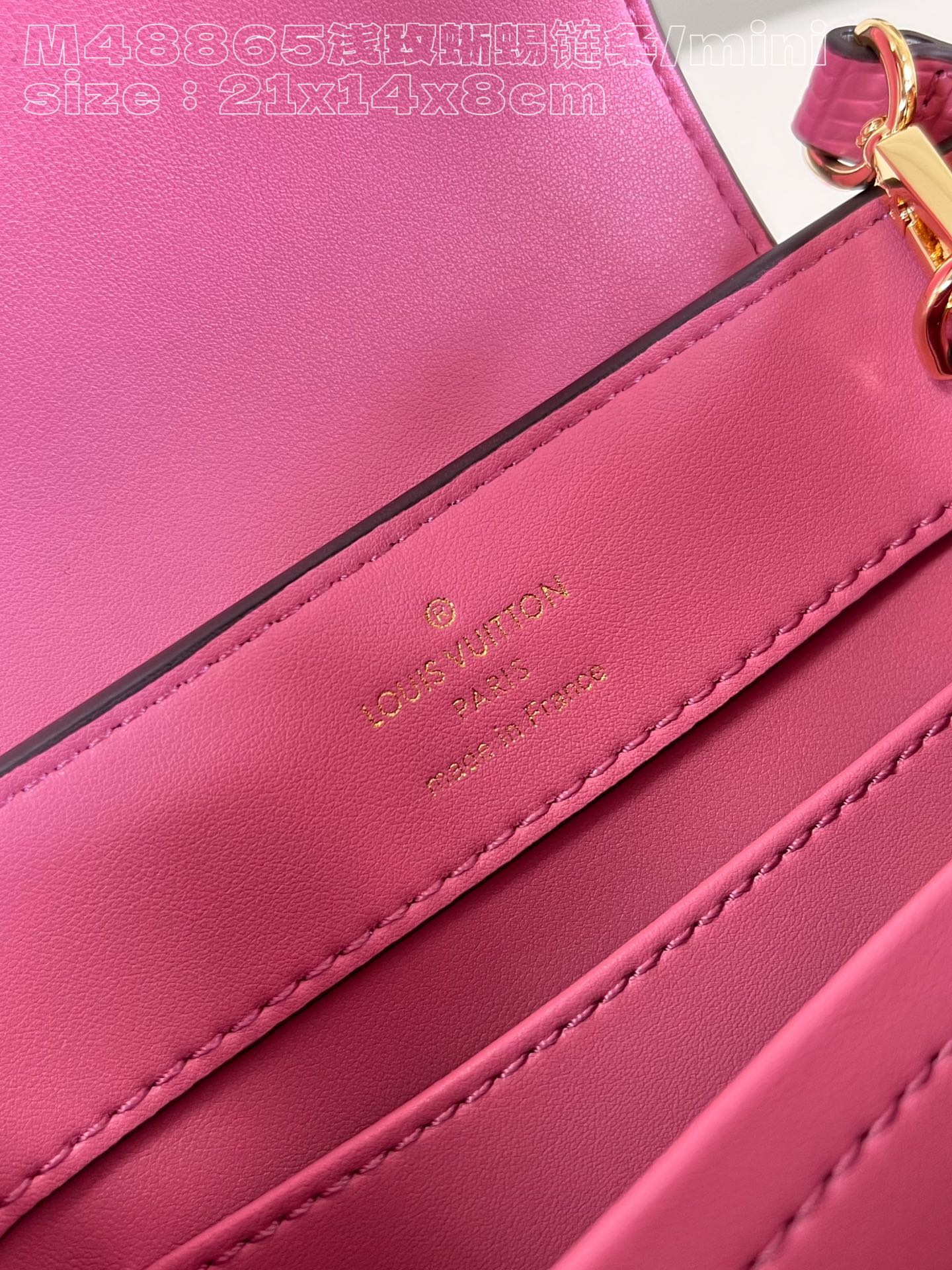 l**is V*t*n capucines mini handbag