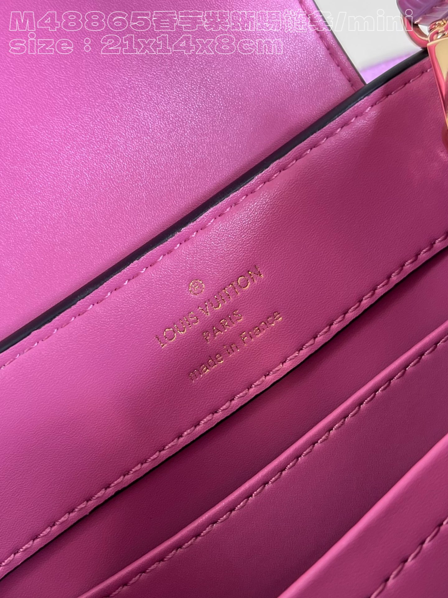 l**is V*t*n capucines mini handbag