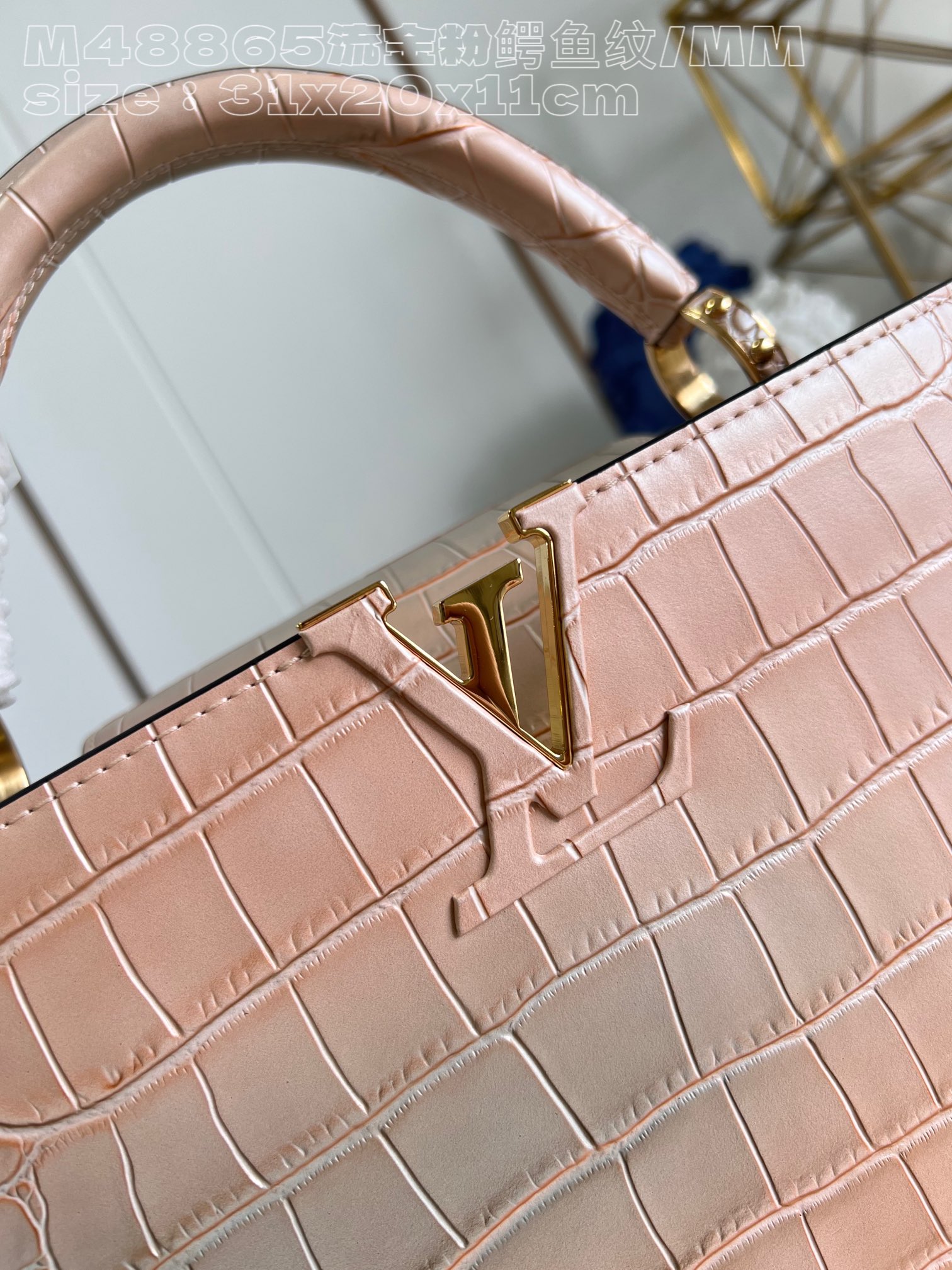 l**is V*t*n capucines medium handbag