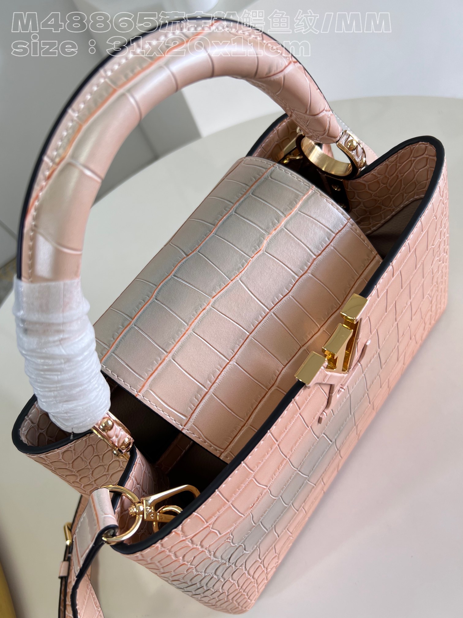 l**is V*t*n capucines medium handbag