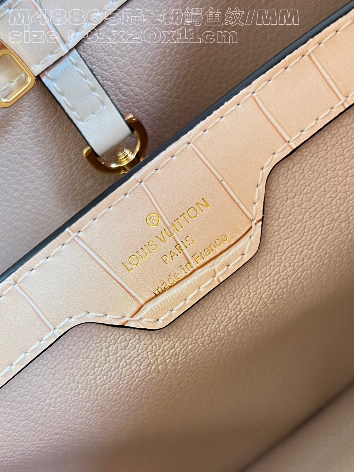 l**is V*t*n capucines medium handbag