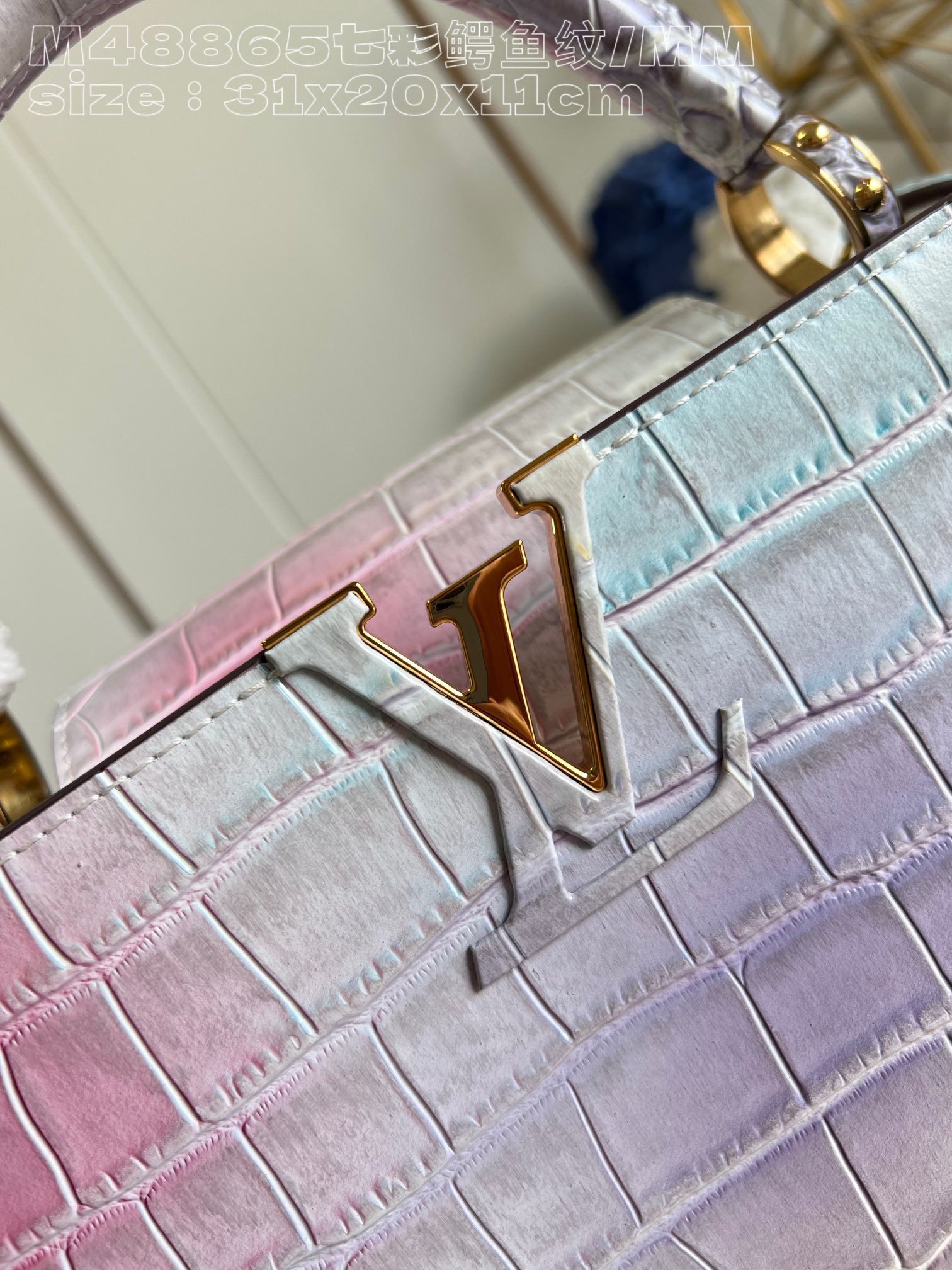 l**is V*t*n capucines medium handbag