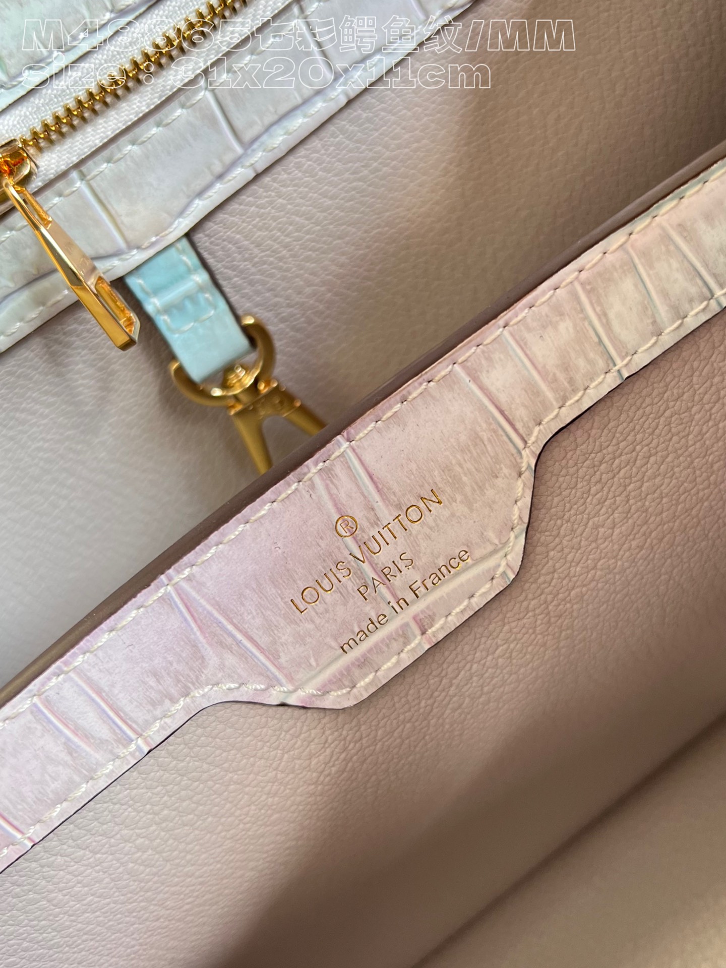 l**is V*t*n capucines medium handbag