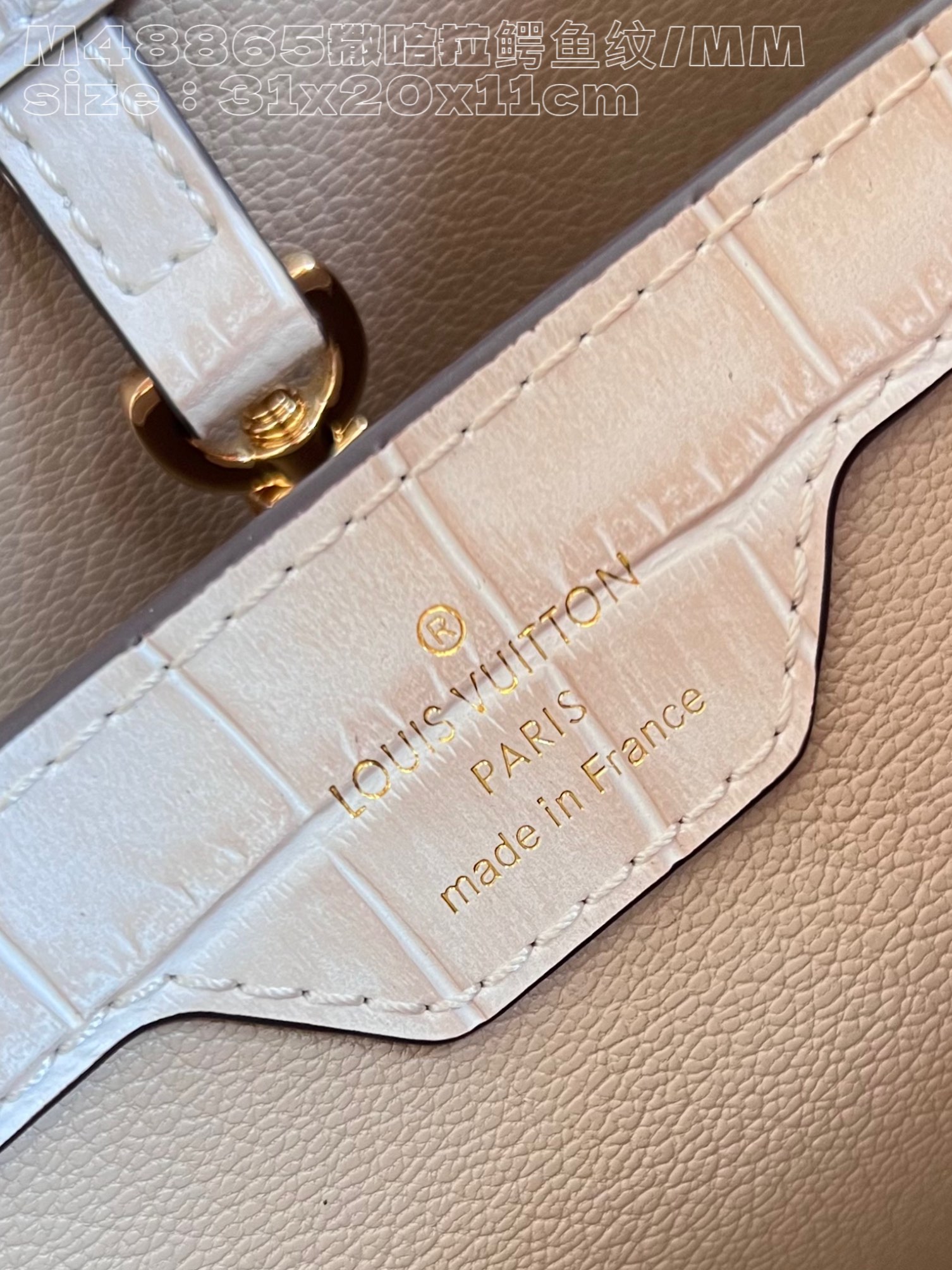 l**is V*t*n capucines medium handbag