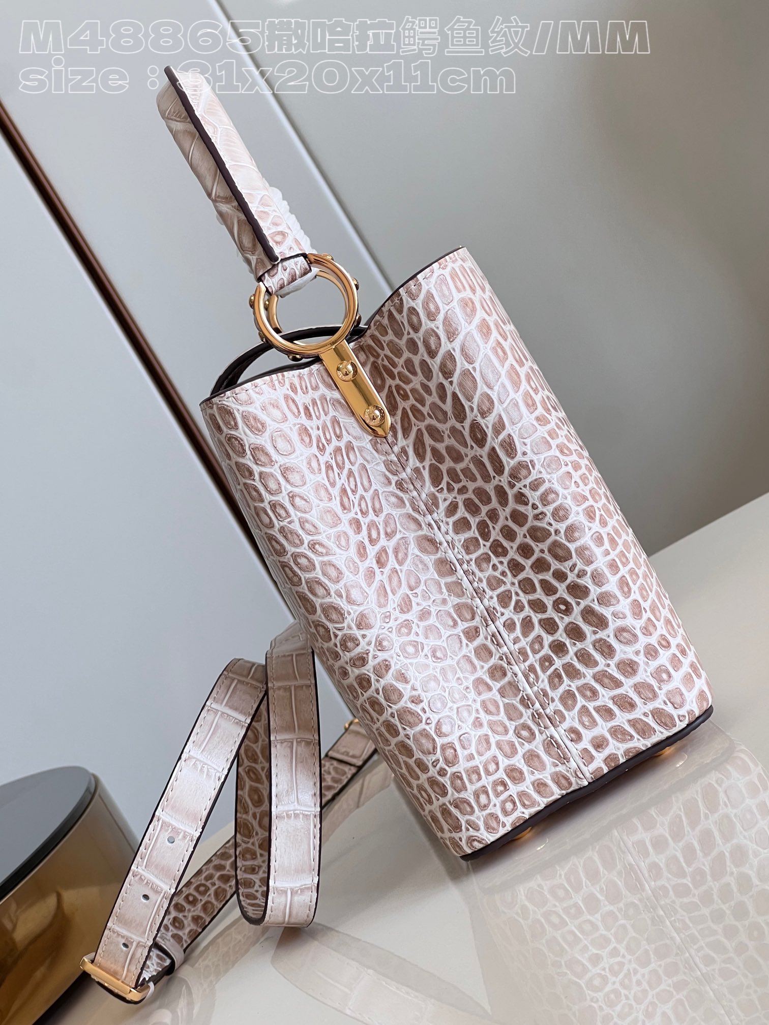 l**is V*t*n capucines medium handbag