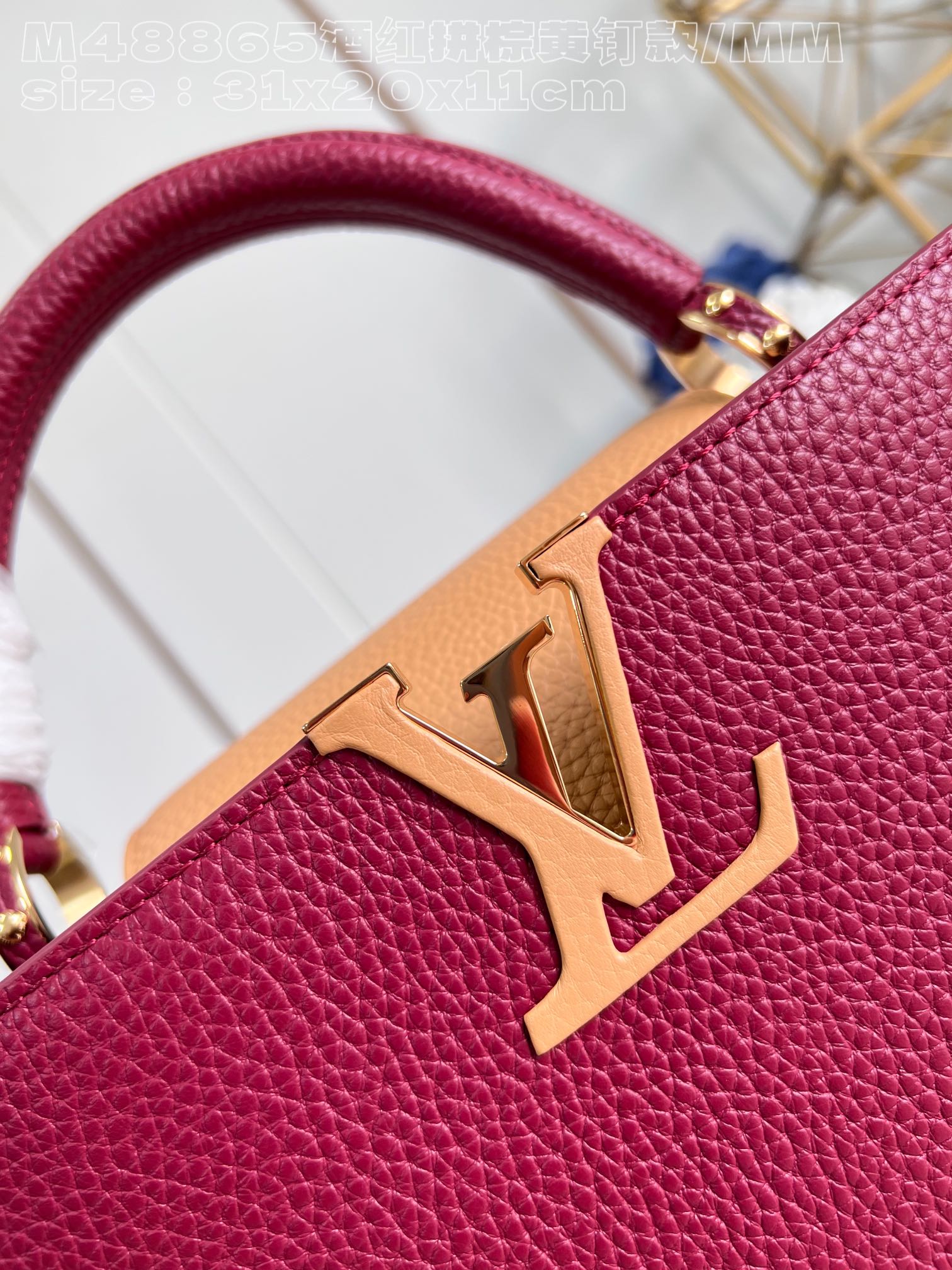 l**is V*t*n capucines mm handbag