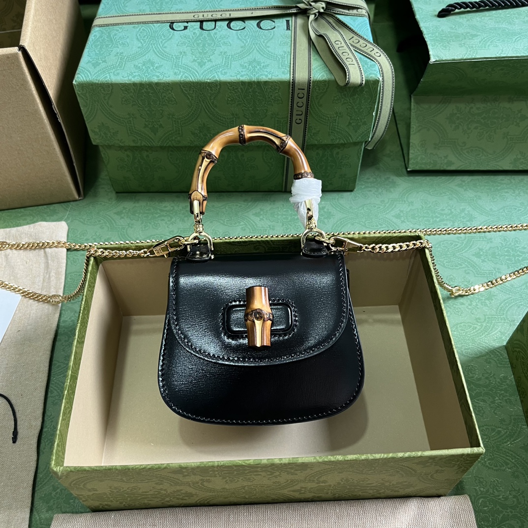 g*u*i bamboo 1947 S*per mini bag