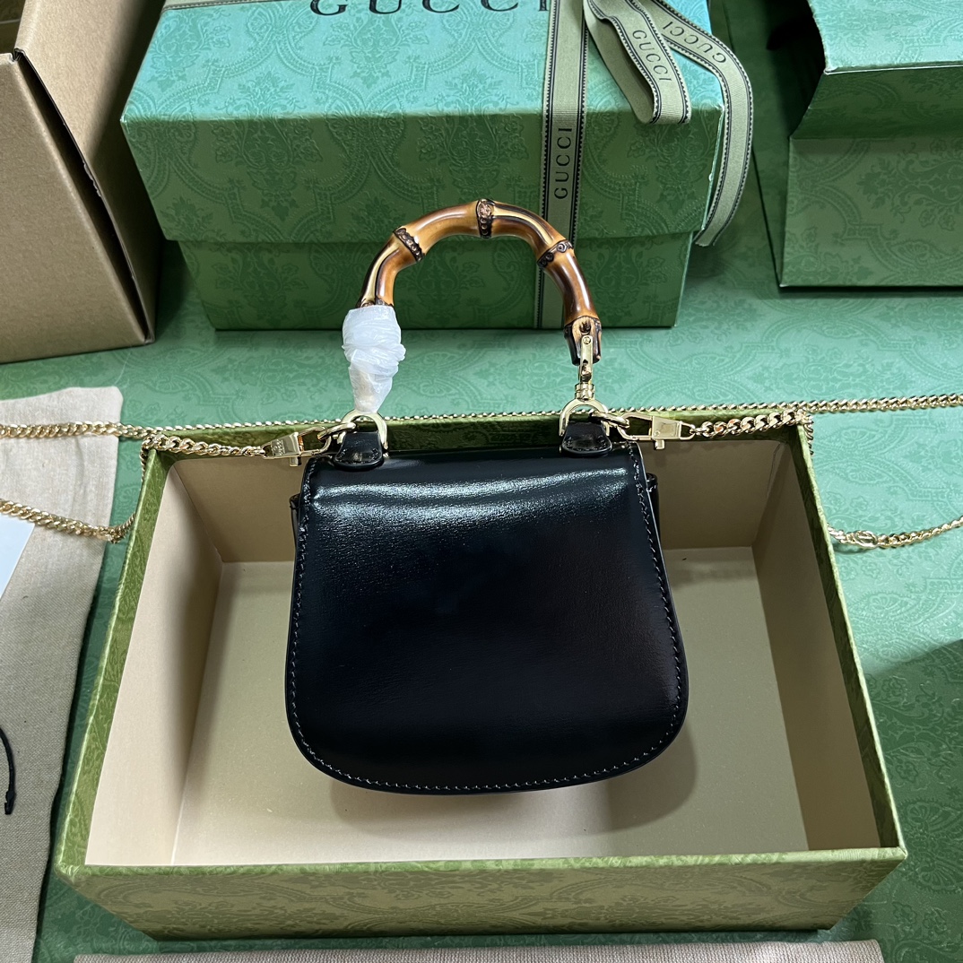g*u*i bamboo 1947 S*per mini bag
