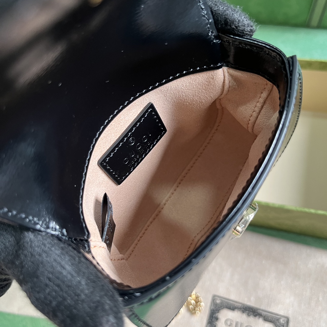 g*u*i bamboo 1947 S*per mini bag