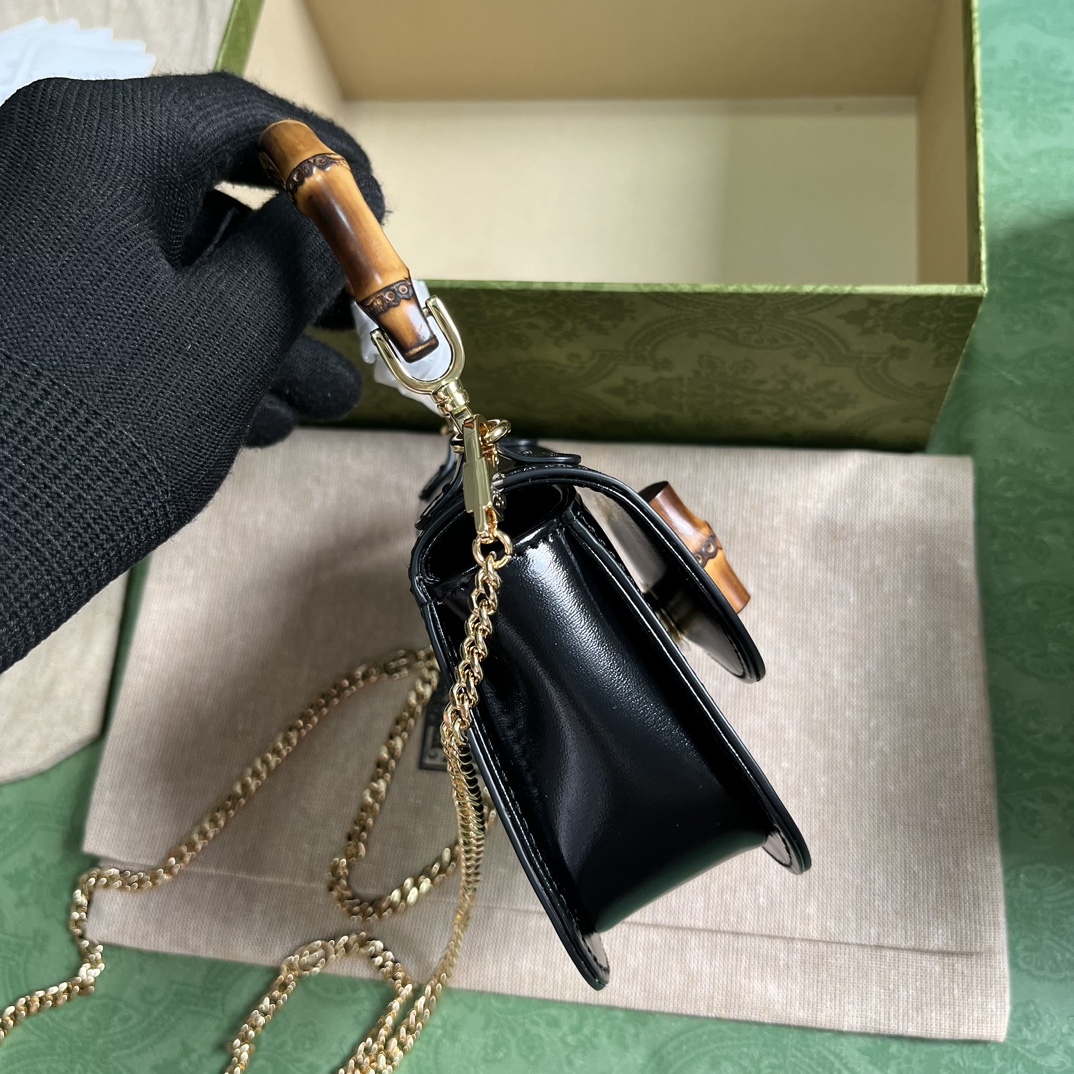 g*u*i bamboo 1947 S*per mini bag