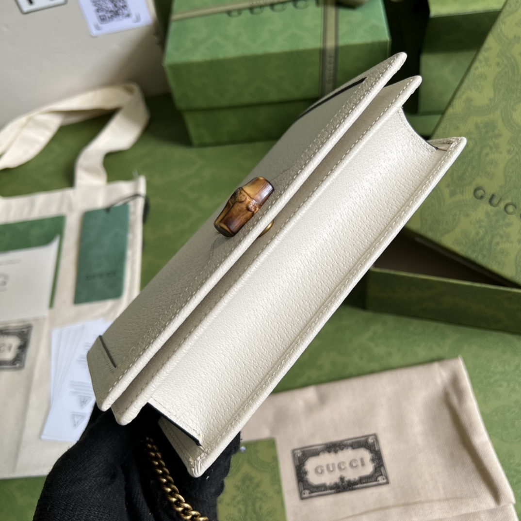 G*u*i diana mini bag with bamboo