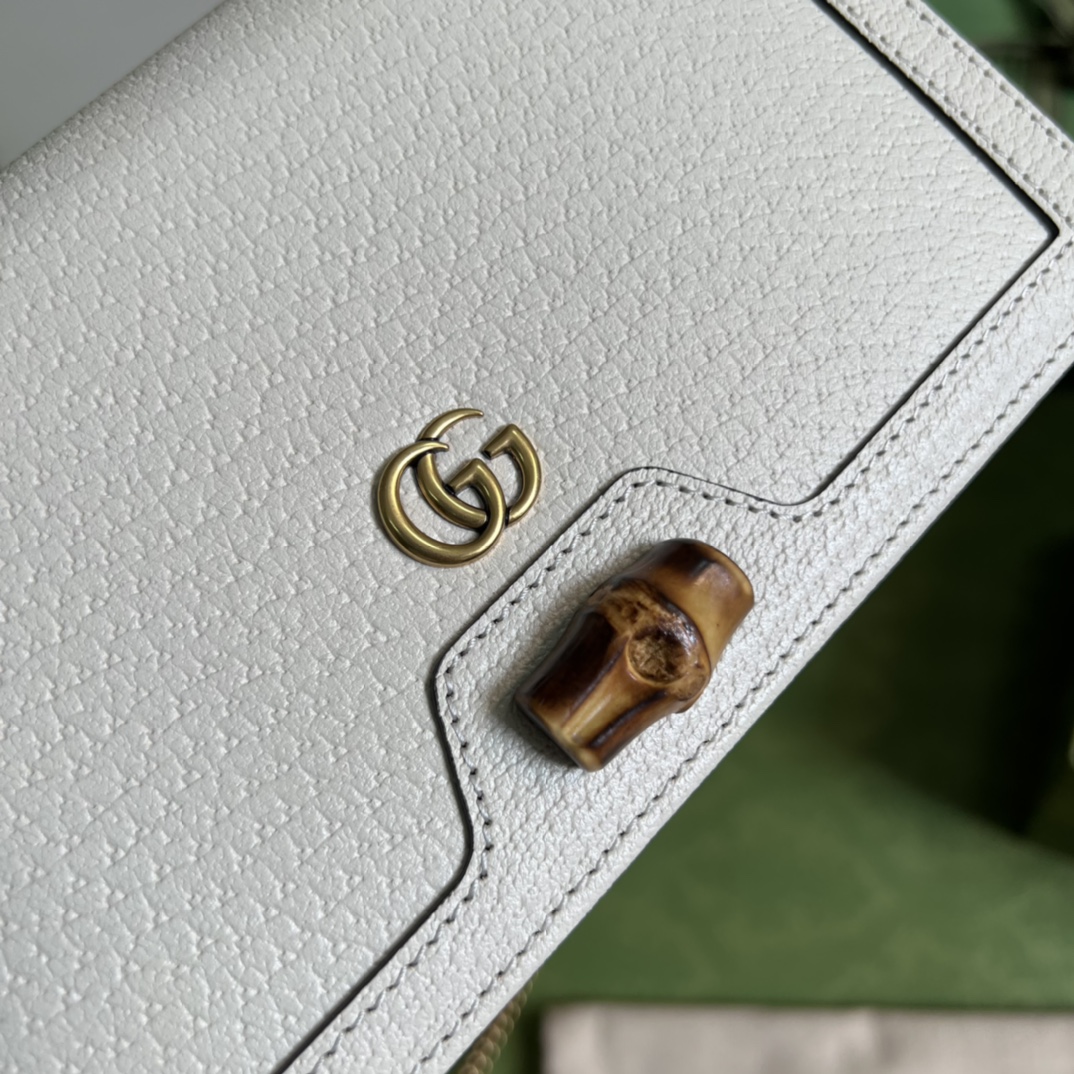 G*u*i diana mini bag with bamboo