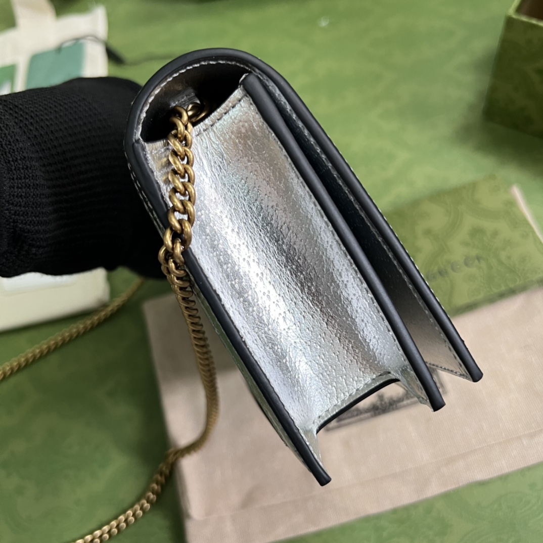 G*u*i diana mini bag with bamboo