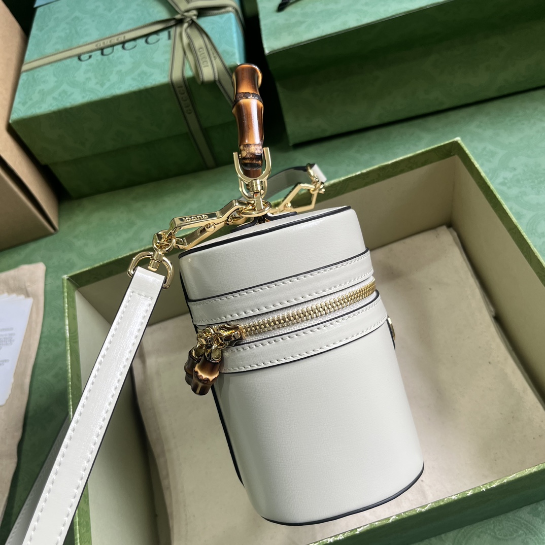 G*u*i mini bamboo shoulder bag