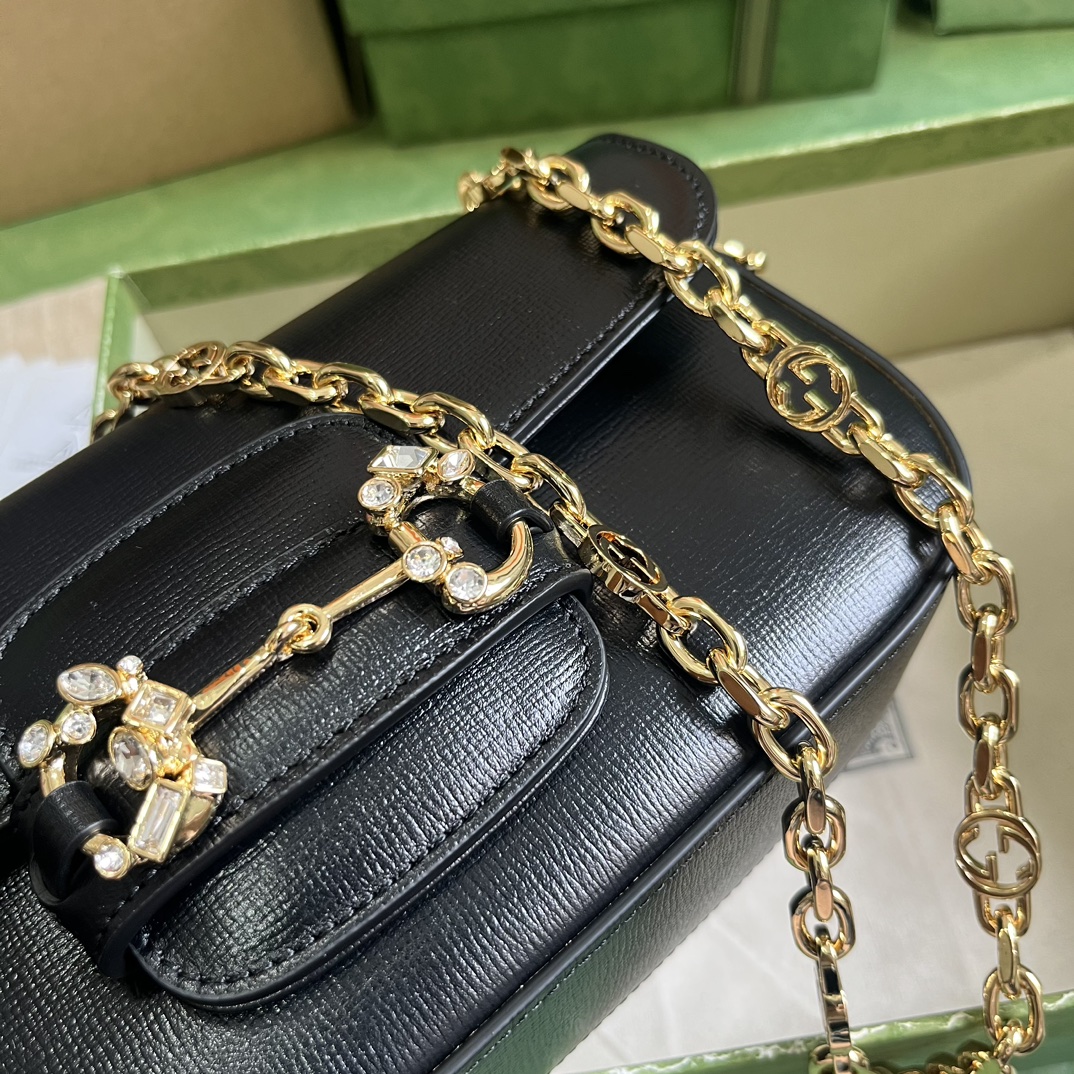 G*u*i horsebit 1955 small shoulder bag