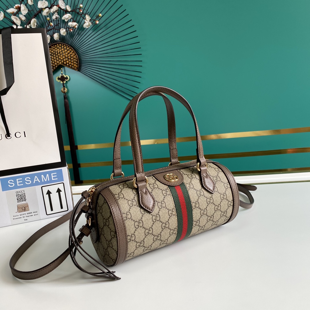 G*u*i ophidia gg small boston bag