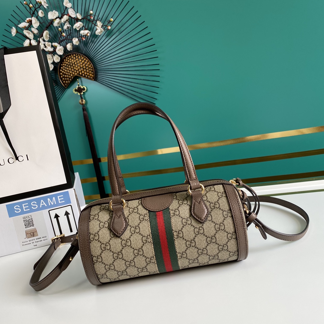 G*u*i ophidia gg small boston bag