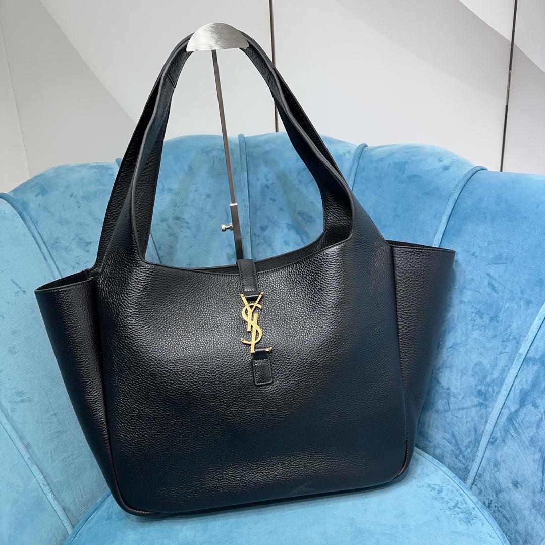 YSL BEA IN GRAINED LEATHER
