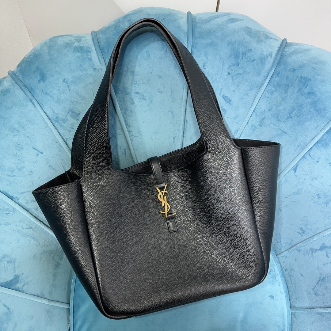 YSL BEA IN GRAINED LEATHER