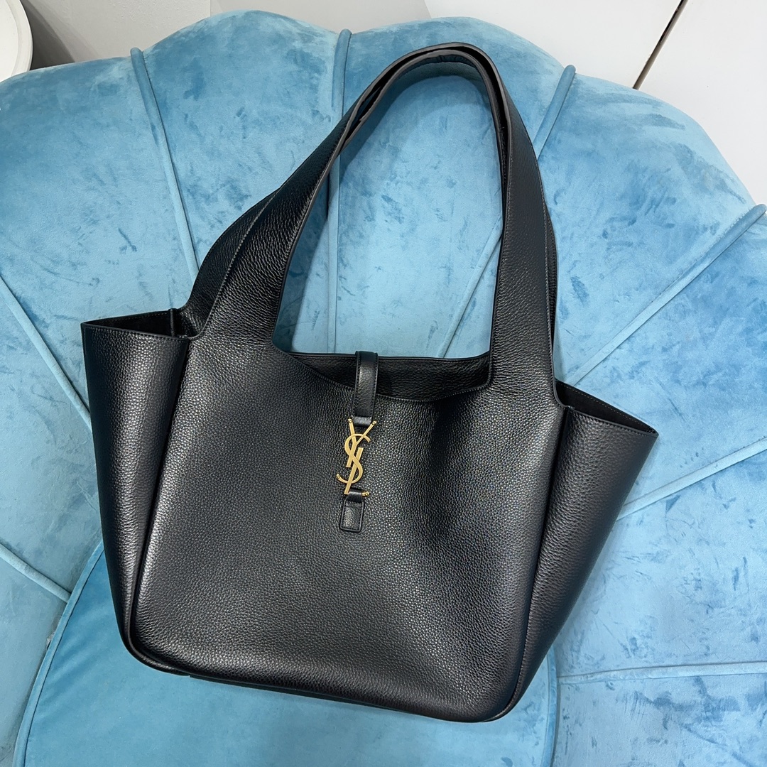 YSL BEA IN GRAINED LEATHER