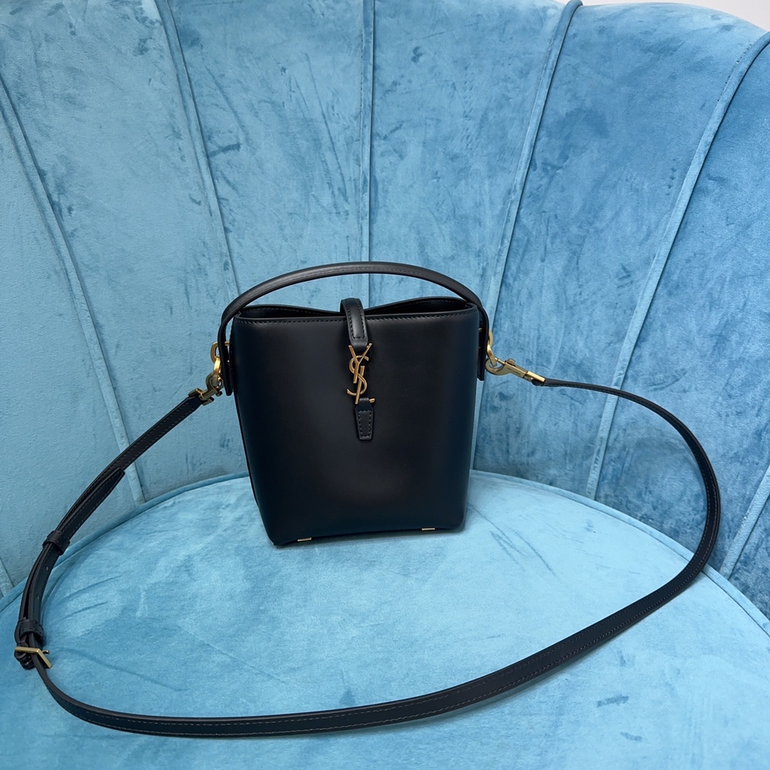 YSL LE 37 MINI IN SHINY LEATHER