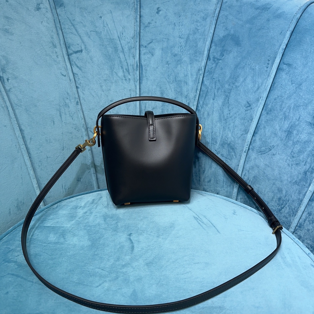 YSL LE 37 MINI IN SHINY LEATHER