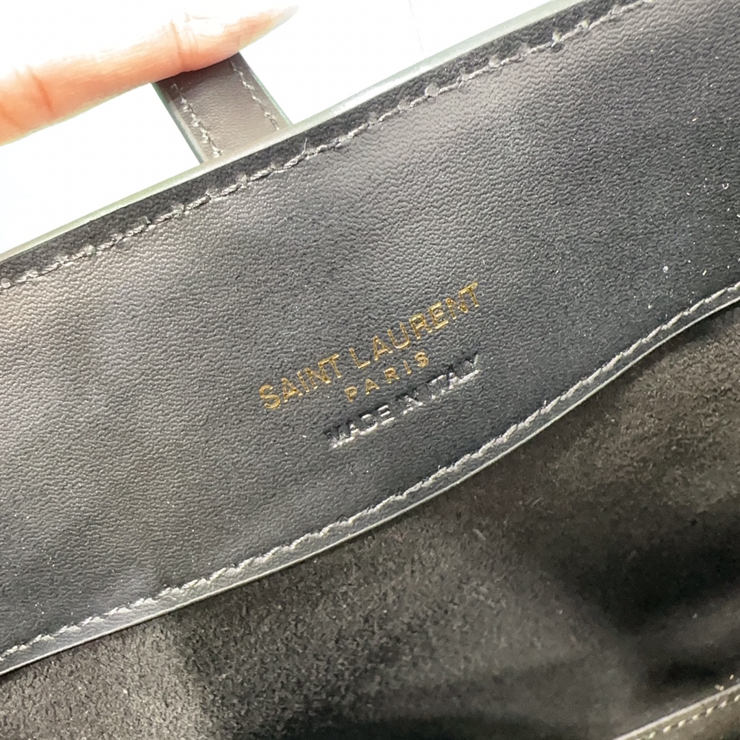 YSL LE 37 MINI IN SHINY LEATHER