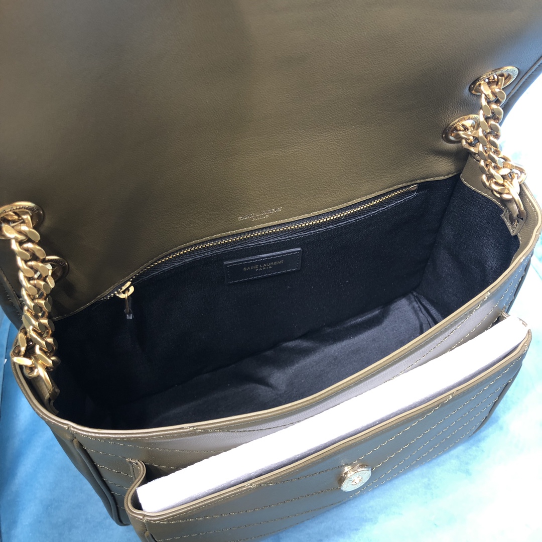 YSL NIKI MEDIUM IN VINTAGE LEATHER