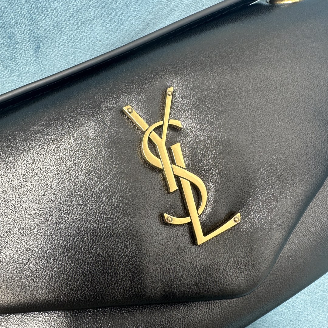 YSL CALYPSO IN PLUNGED LAMBSKIN