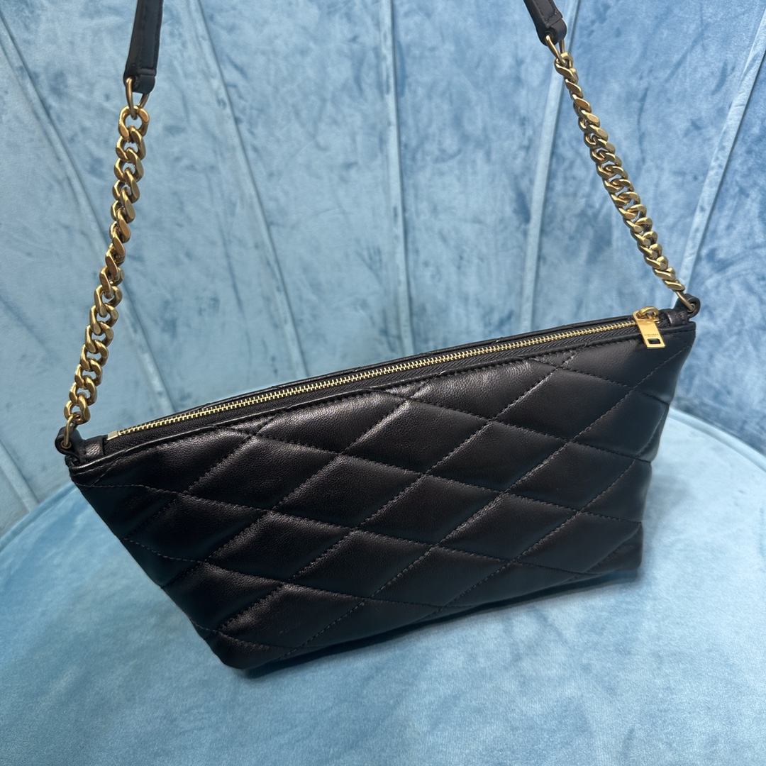 YSL MINI BAG IN QUILTED LAMBSKIN