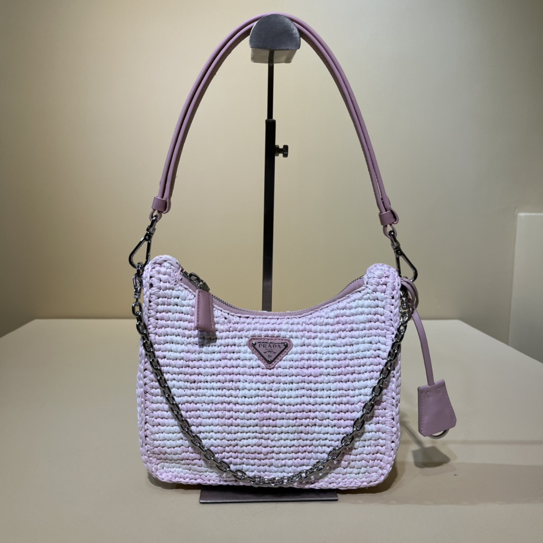 Pradα Nylon Hobo