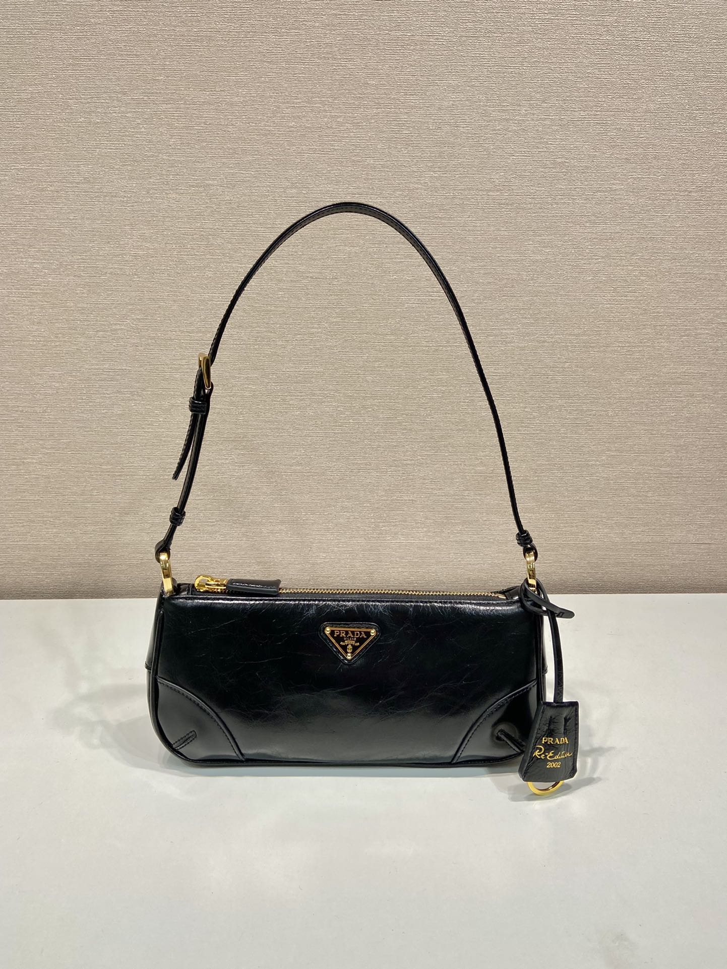 Pra*a Pra*a re-edition 2002 small leather shoulder bag
