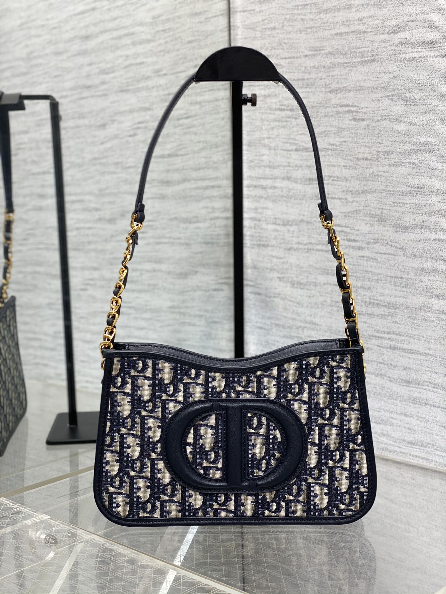 D*or cd signature hobo mini bag