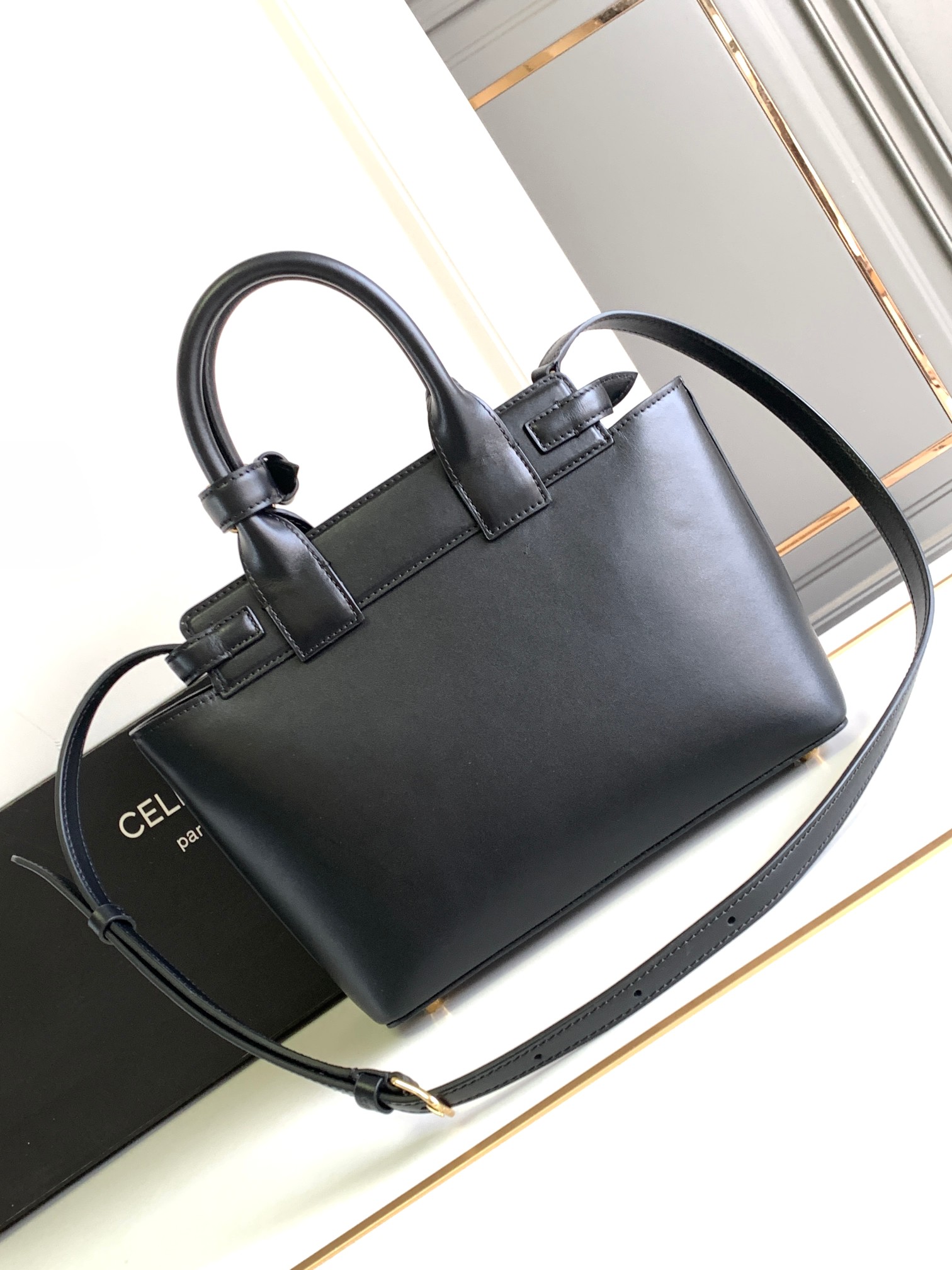 Ce**e teen Ce**e conti bag in natural calfskin